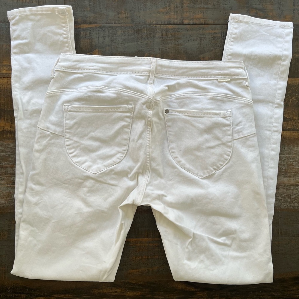 H&M White Denim Jeans